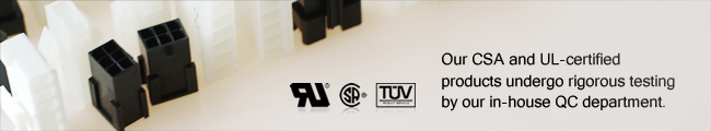 Our SGS, CSA and UL-certified products undergo rigorous testing by our in-house QC department